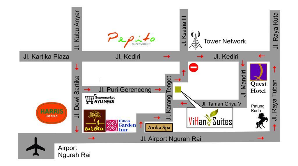 Vihan Suites Bali Kuta Lombok Zewnętrze zdjęcie